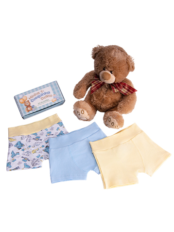 KIT 3 BOXER BABY MINHA 1º CUEQUINHA 2