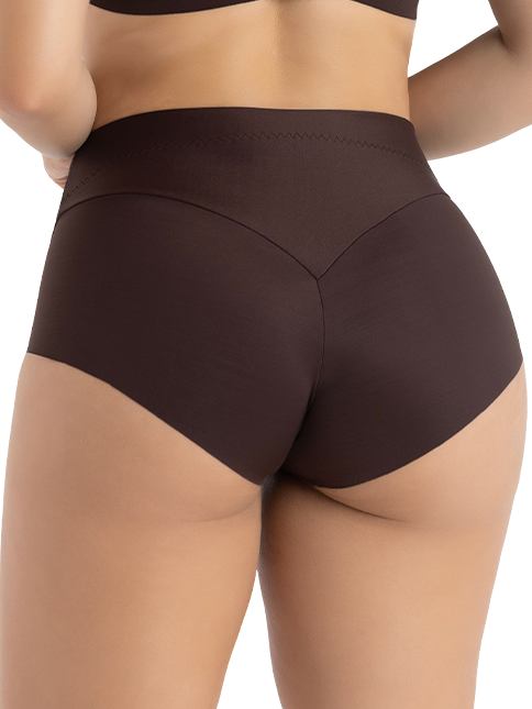 CALÇA ALTA,TECIDO LULU E LASER CUT 8
