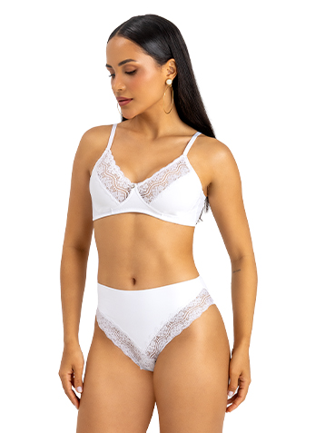 CONJUNTO SOUTIEN E CALÇA,SENSITIVE,RENDA