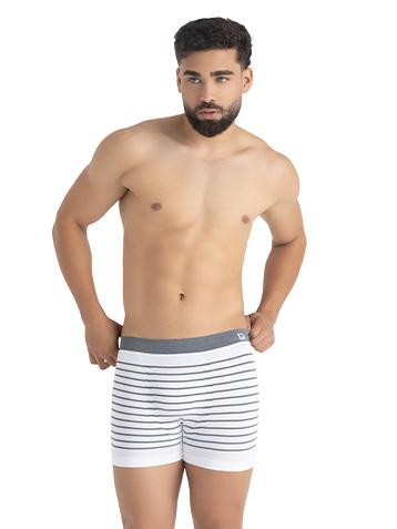 KIT 3 BOXER SEM COSTURA LISTRAS 8