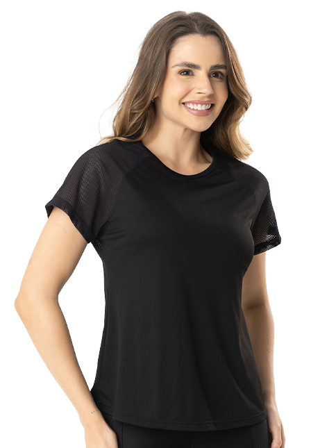 CAMISA T-SHIRT EM BASIC FIT,BEE HOUSE