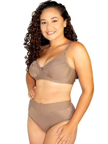 CONJUNTO SOUTIEN E CALÇA,SENSITIVE,RENDA