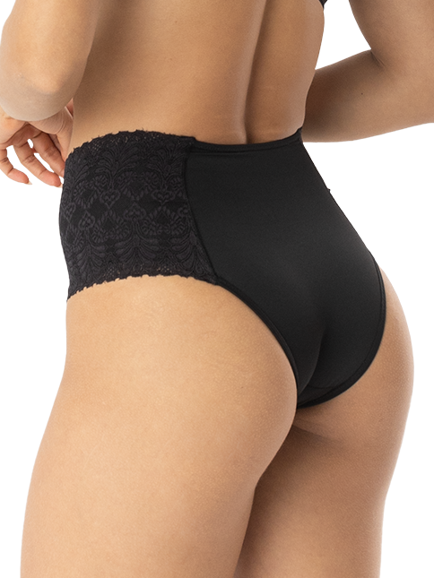 CALÇA EM SATINETE E RENDA 6