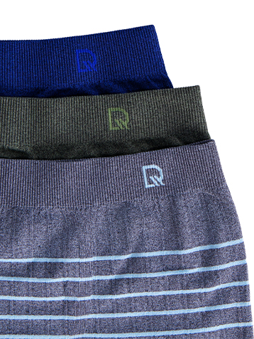KIT 3 BOXER INFANTIL SEM COSTURA LISTRAS 3