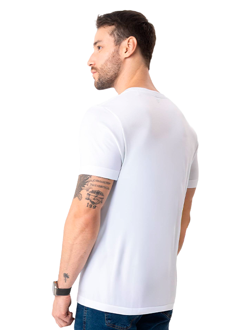 T-SHIRT SEM COSTURA LISA MASCULINA 2