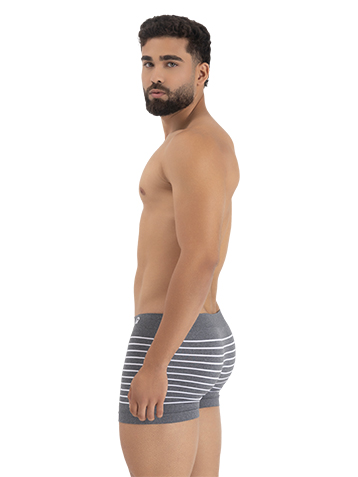 KIT 3 BOXER SEM COSTURA LISTRAS 5