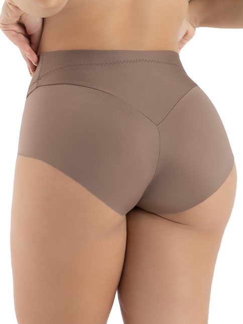 CALÇA ALTA,TECIDO LULU E LASER CUT 6